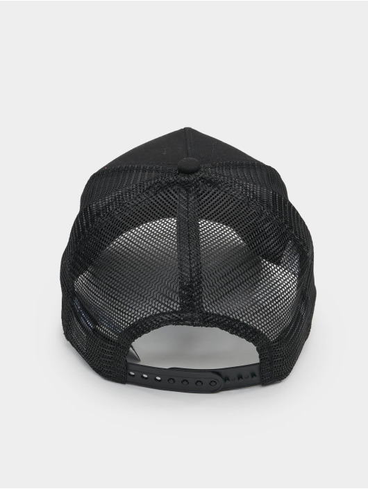 New Era Trucker Cap State Patch A Frame nero