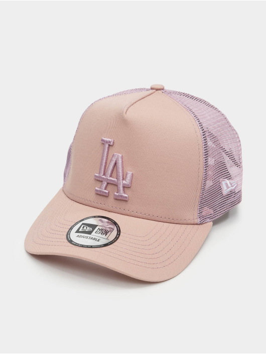 New Era Herren Trucker Cap 940 AF Tonal Mesh Los Angeles Dodgers in pink