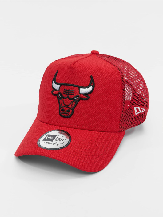 New Era trucker cap NBA Chicago Bulls Diamond Era rood