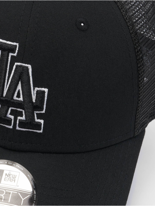 New Era Trucker Caps MLB Los Angeles Dodgers Home Field 9Forty čern