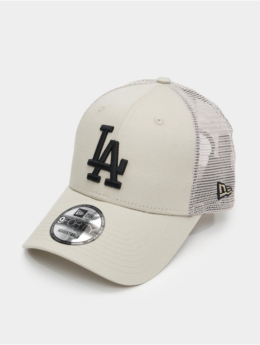 New Era Truckerkeps Home Field 9 Forty Los Angeles Dodgers beige