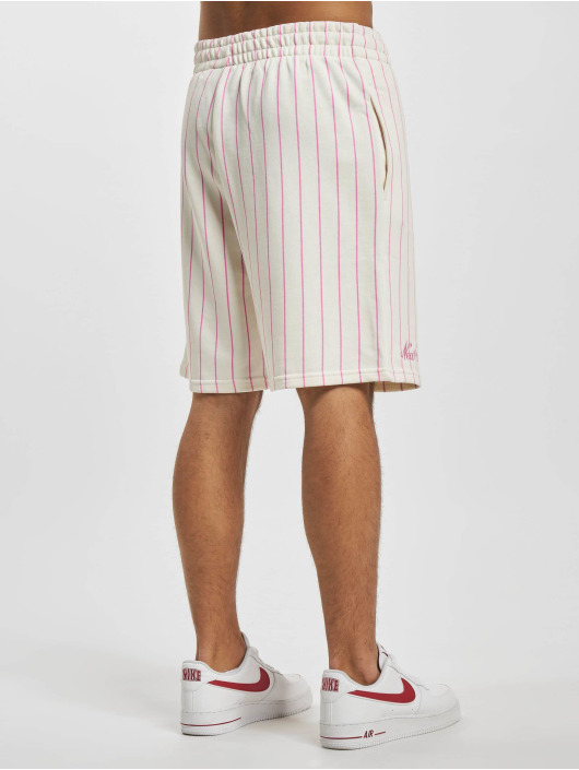 New Era Šortky Pinstripe bílý