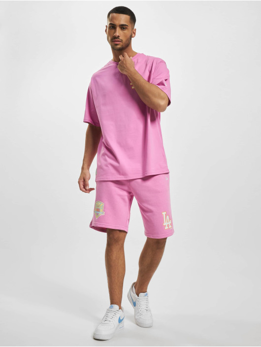 New Era Šortky MLB Pastel Los Angeles růžový