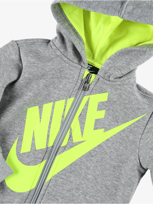 Nike Anzug Sueded Flce Futura grau