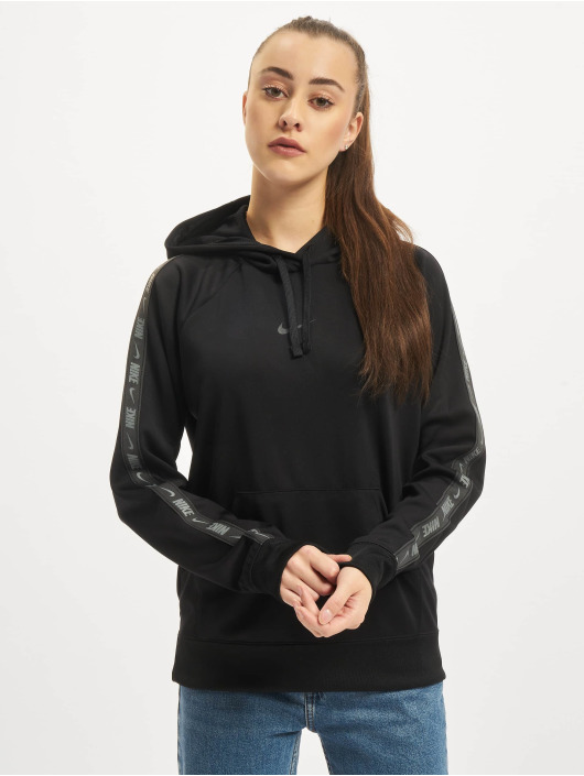 Nike Bluzy z kapturem NSW Tape czarny