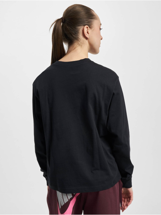 Nike Camiseta de manga larga W NSW OC 1 Boxy negro