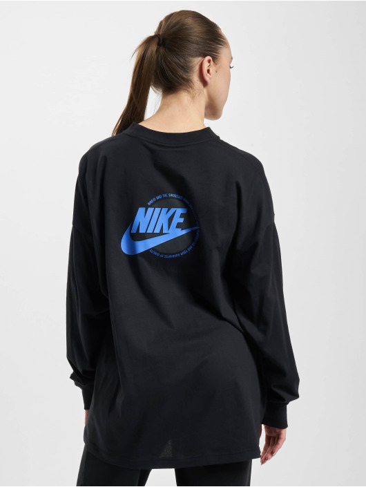 Nike Camiseta de manga larga W NSW negro