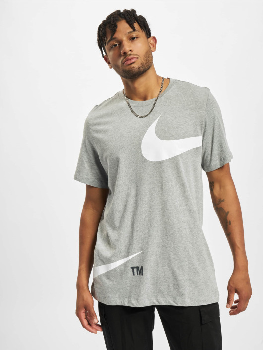 comedia Asser proteger Nike Ropa superiór / Camiseta Swoosh en gris 839168