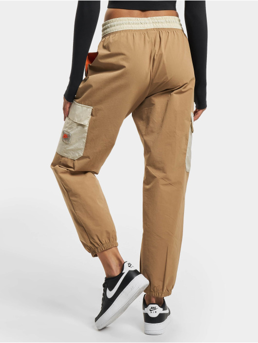 Nike Cargo pants W Nsw Woven hnědý