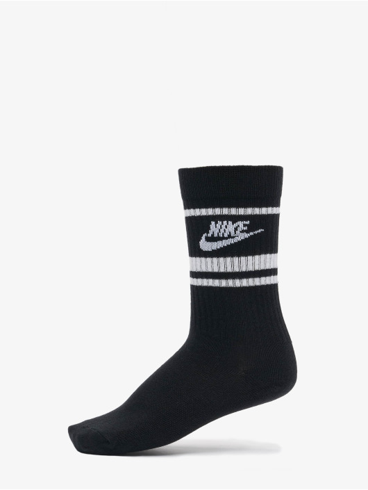 Nike Chaussettes Essential Stripe 3 Pack noir