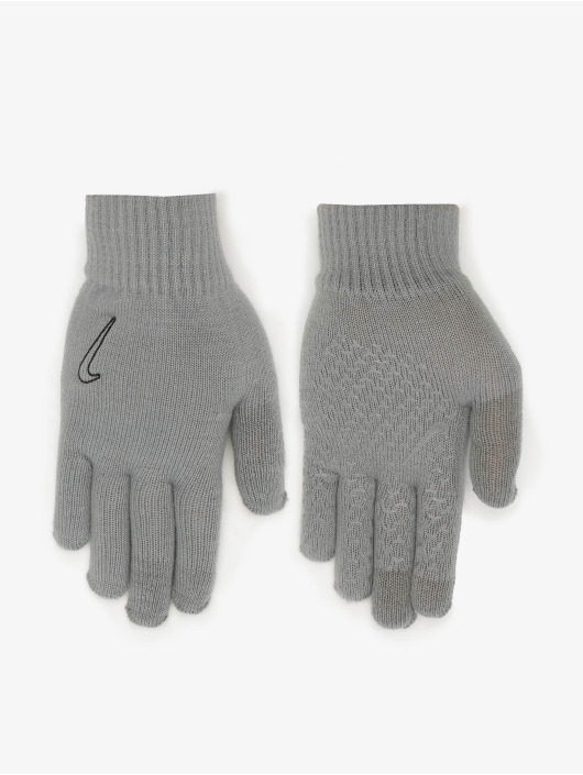 Nike Glove Knitted Tech And Grip Gloves grey