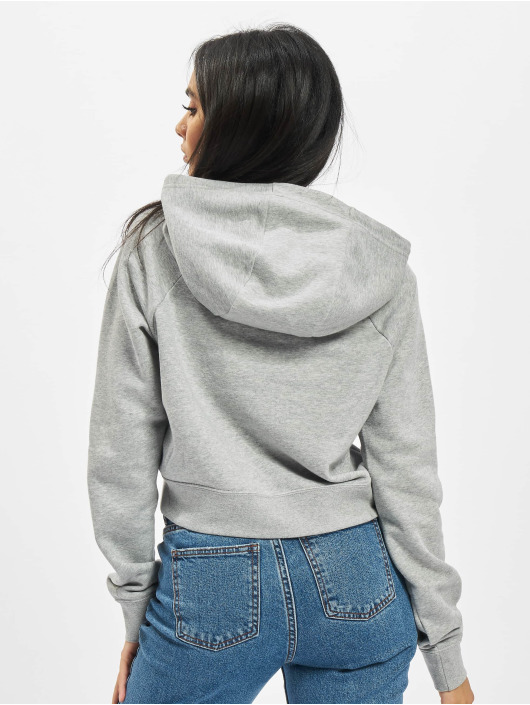 Nike Hoodie Essntl Crop grey