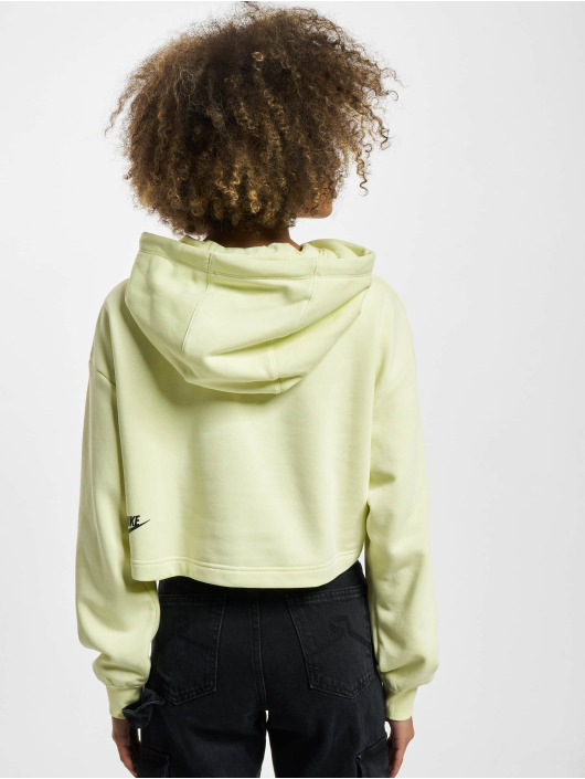 Nike Hoodie W Nsw Fleece grön