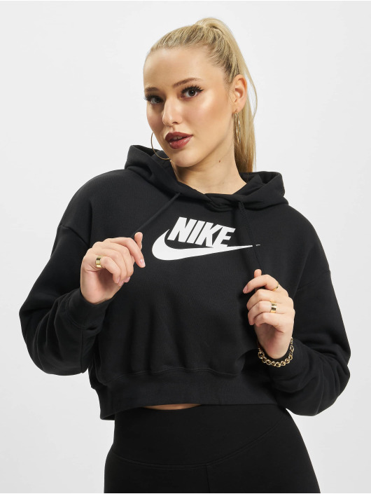 Nike Hoodies Club Fleece GX Crop sort