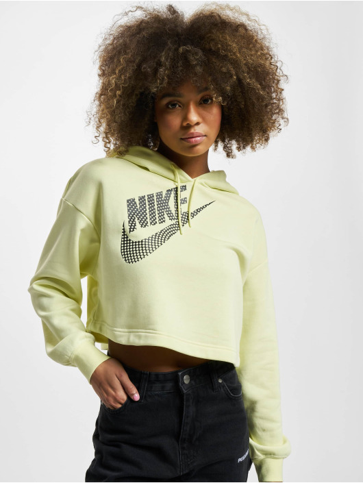 Nike Hoodies W Nsw Fleece zelený
