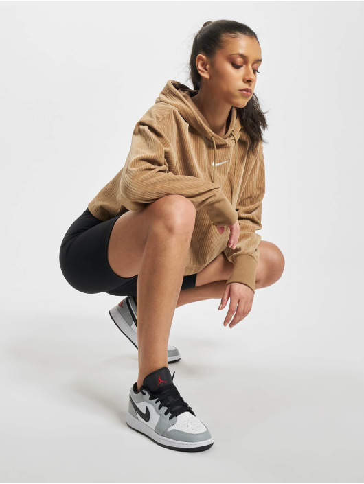 Nike Hoody Crop beige