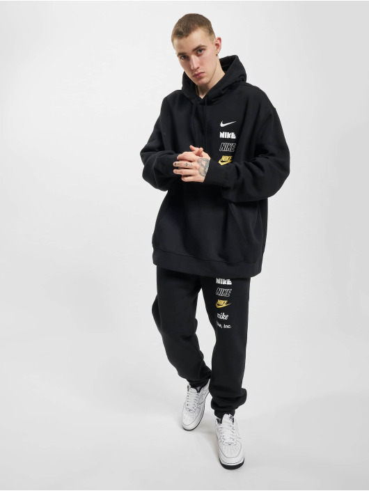 Nike Hoody Club Logo schwarz