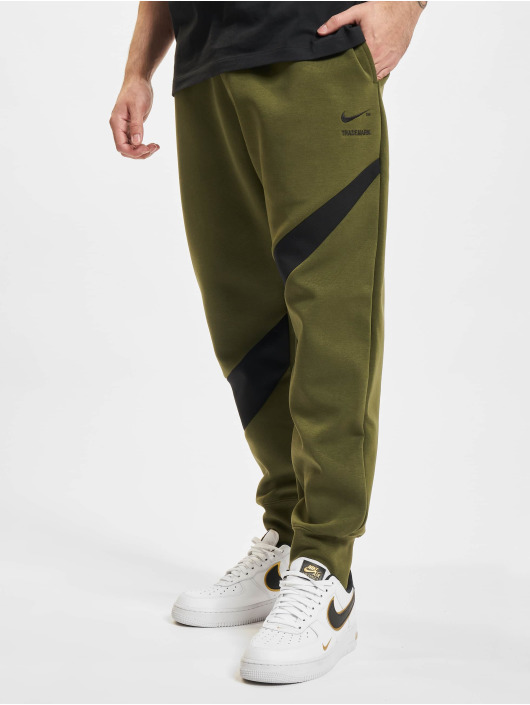 Nike Jogging Swoosh Tech Fleece vert