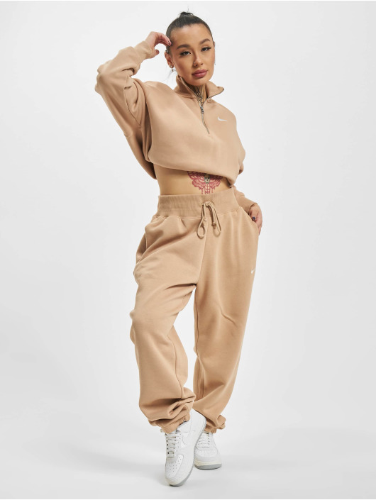 Nike joggingbroek Fleece beige