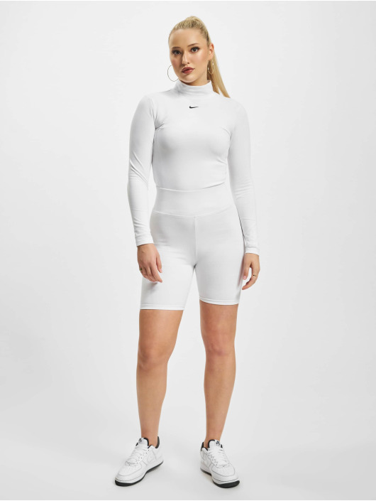Nike Langærmede Essential Mock hvid