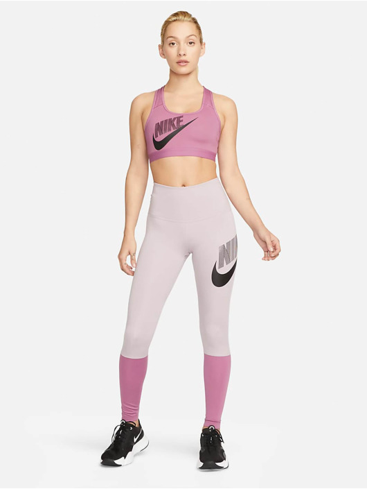 Nike Leggingsit/Treggingsit One Df Hr Tght Dnc purpuranpunainen