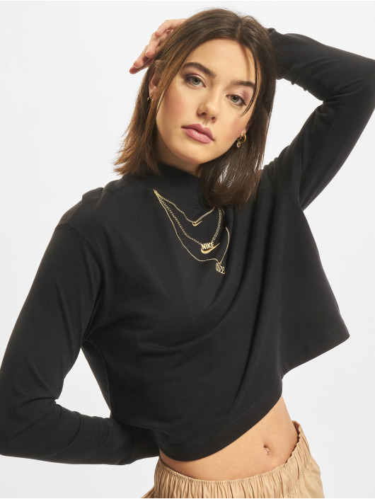 Nike Longsleeve NSW Mock black