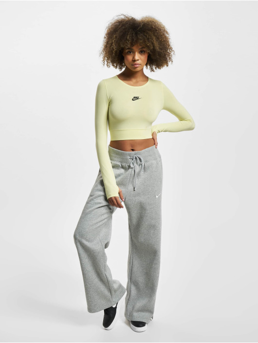 Nike Longsleeve W Nsw Crop groen