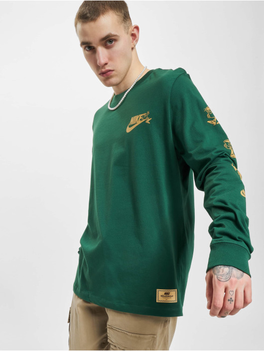 Nike Herren Longsleeve NSW 1 Open in grün