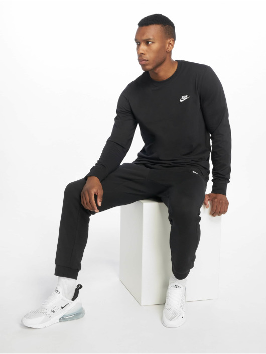 Nike Longsleeve Club LS schwarz