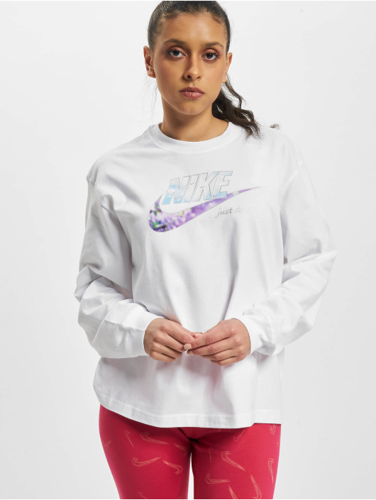 Nike Longsleeve Boxy weiß
