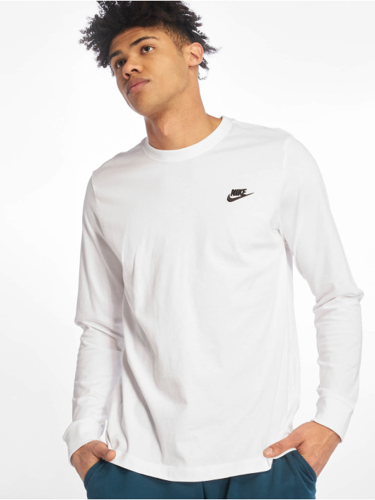 Nike Longsleeve Club LS white