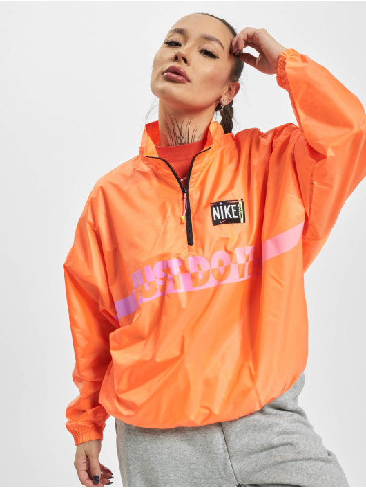 Nike Overgangsjakker W NSW WVN PO JKT Wash orange