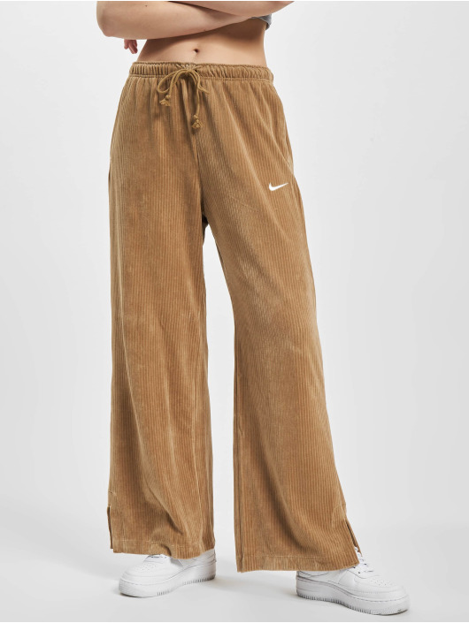 Nike Pantalon chino W Nsw Vlr Hr Wide beige