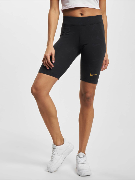 Nike Pantalón cortos Sportswear Aop Print negro