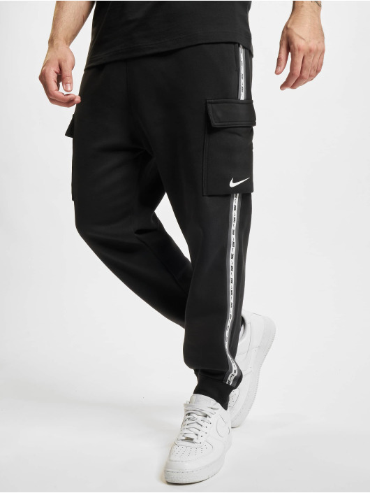 Nike Pantalone ginnico Repeat Flc Cargo nero