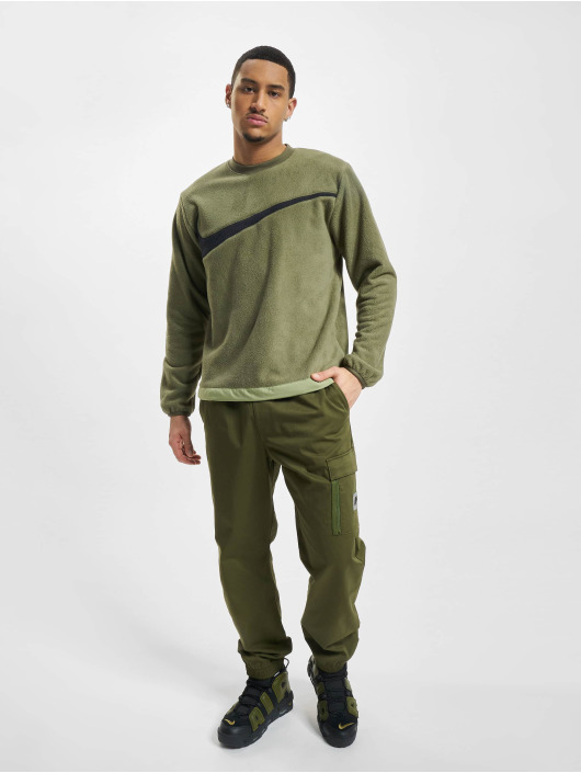 Nike Pullover Club Fleece Crew olive