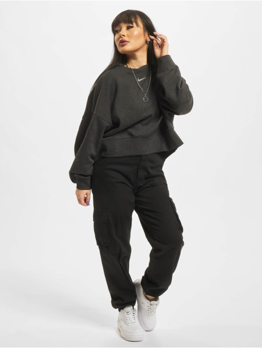 Nike Pullover Essntl Fleece Crew Clctn Re schwarz