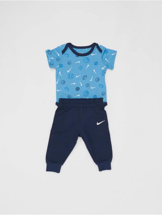 Nike Sety Sportball Bodysuit Pant Set modrá