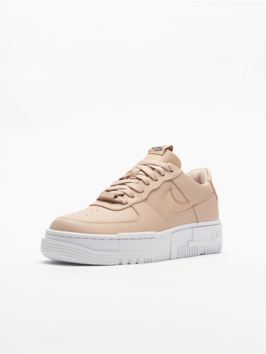 nike air force one pixel particle beige