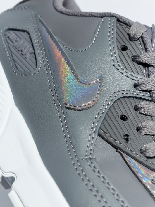 nike air max 90 leather grijs