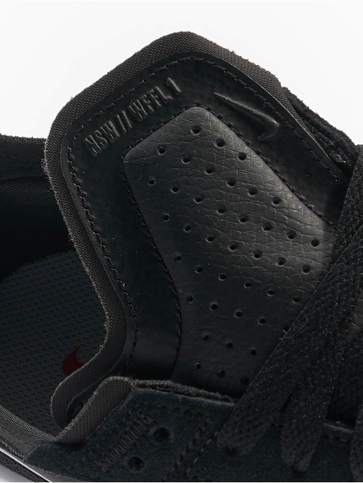 Nike Sneaker Waffle One Leather schwarz