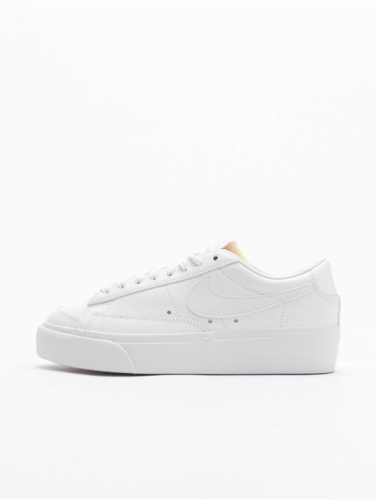 nike blazer platform white