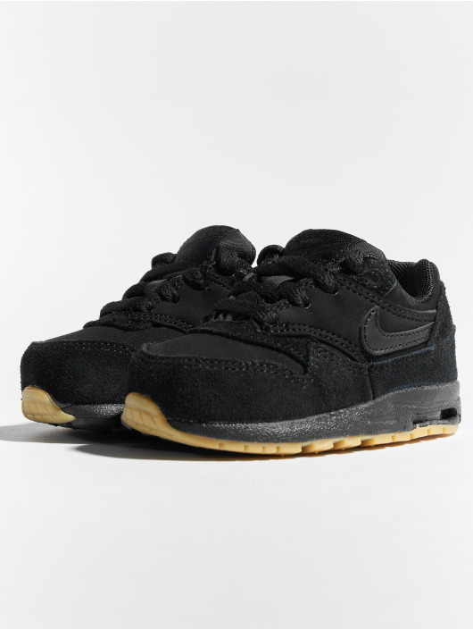 nike air max 1 zwart
