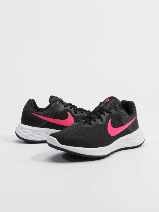 nike revolution 6 black pink