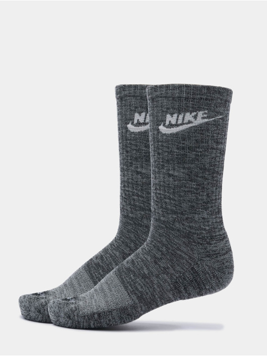 Nike Socks Everyday Plus Cush Crew 2 Pack black
