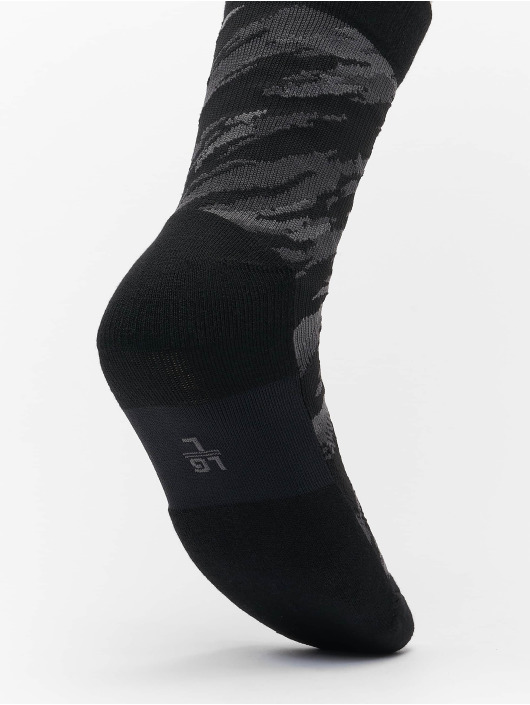 Nike Sokken Crew Camo zwart
