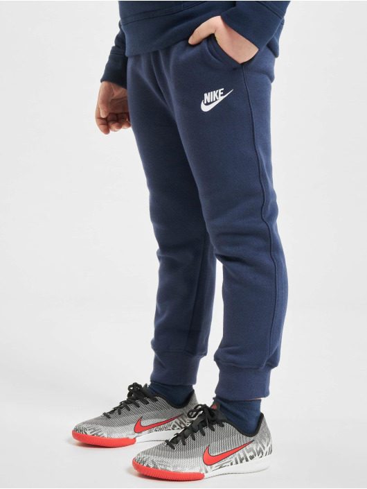 Nike Spodnie do joggingu Club Fleece Rib Cuff niebieski