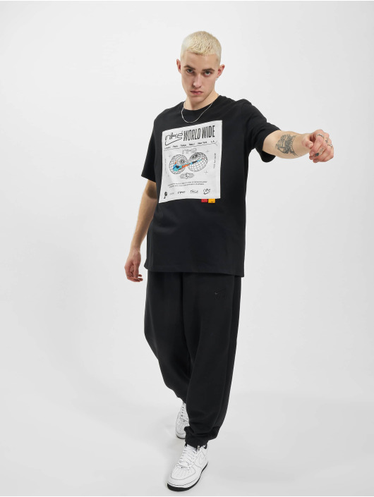 Nike T-paidat NSW SO 2 Pack musta