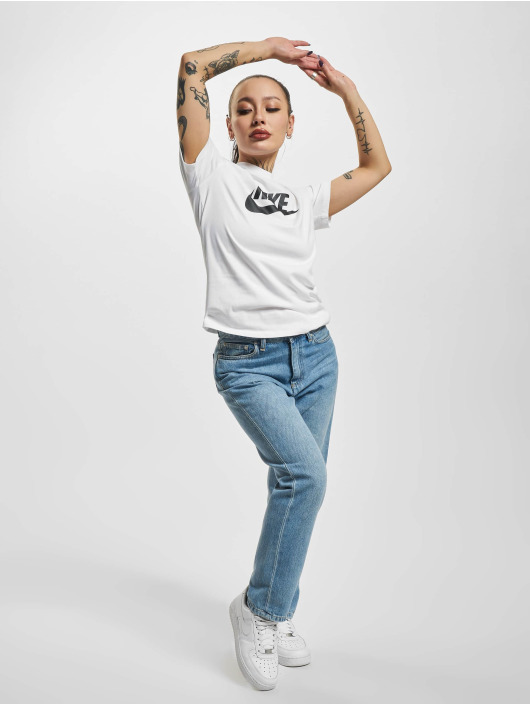 Nike T-paidat Essential Icon Future valkoinen