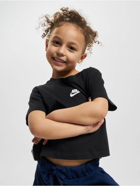 Nike T-Shirt NSW Repeat Crop black